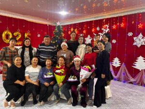 Жаңа жыл мерекесі безендіру